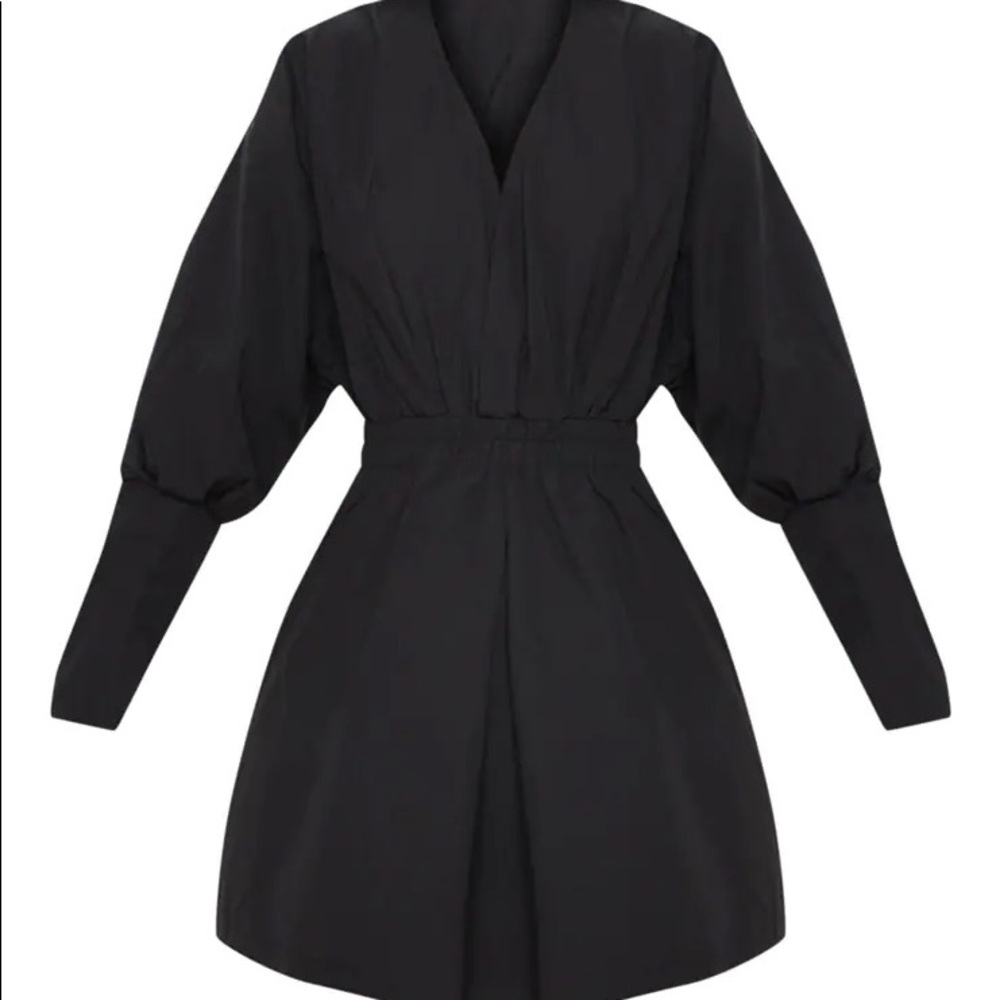 Black Plunge Dress